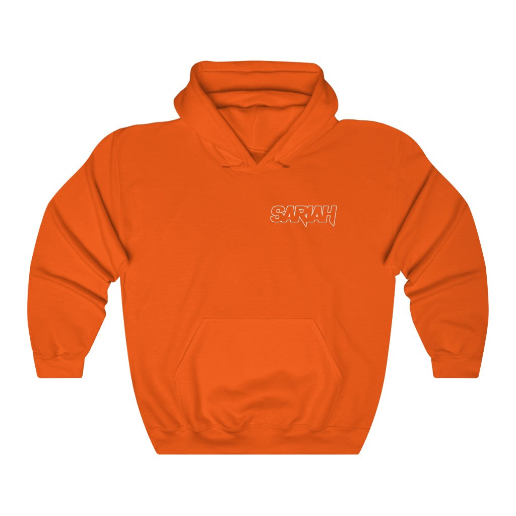 Anime sales orange hoodie