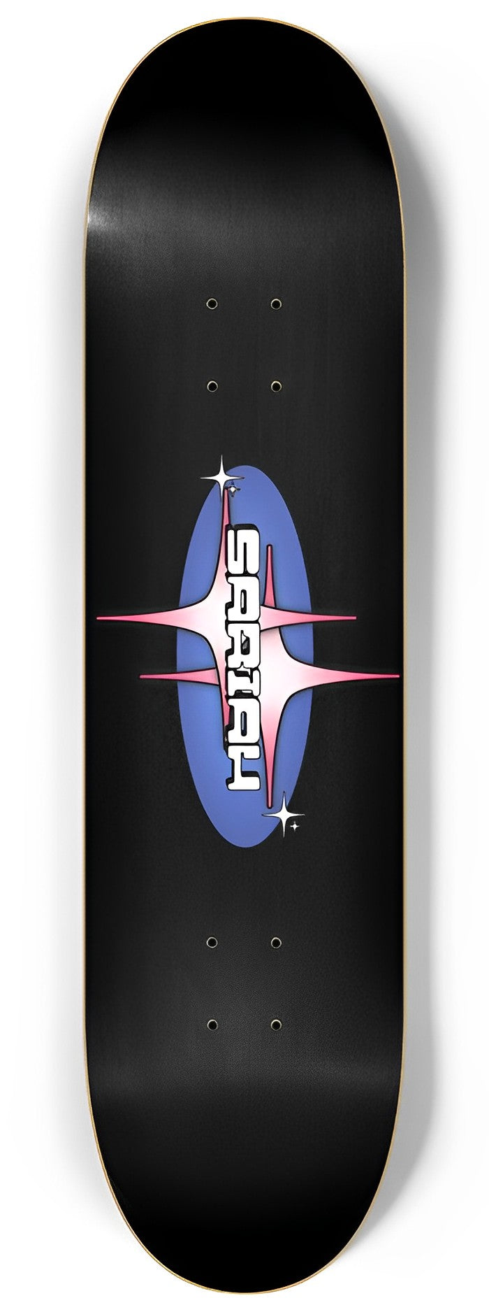 STARGAZING SKATE DECK -  BLACK