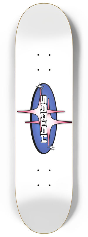 STARGAZING SKATE DECK -  WHITE